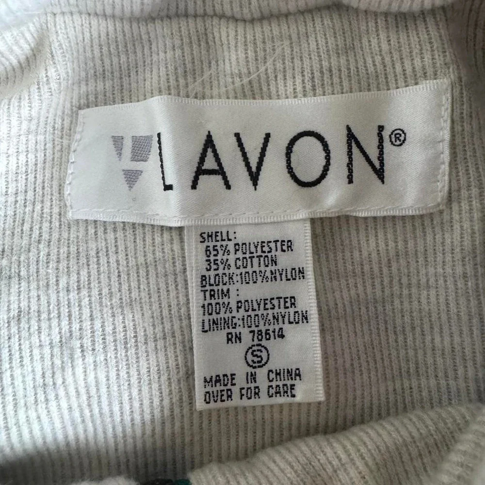 Lavon plaid vintage polyester